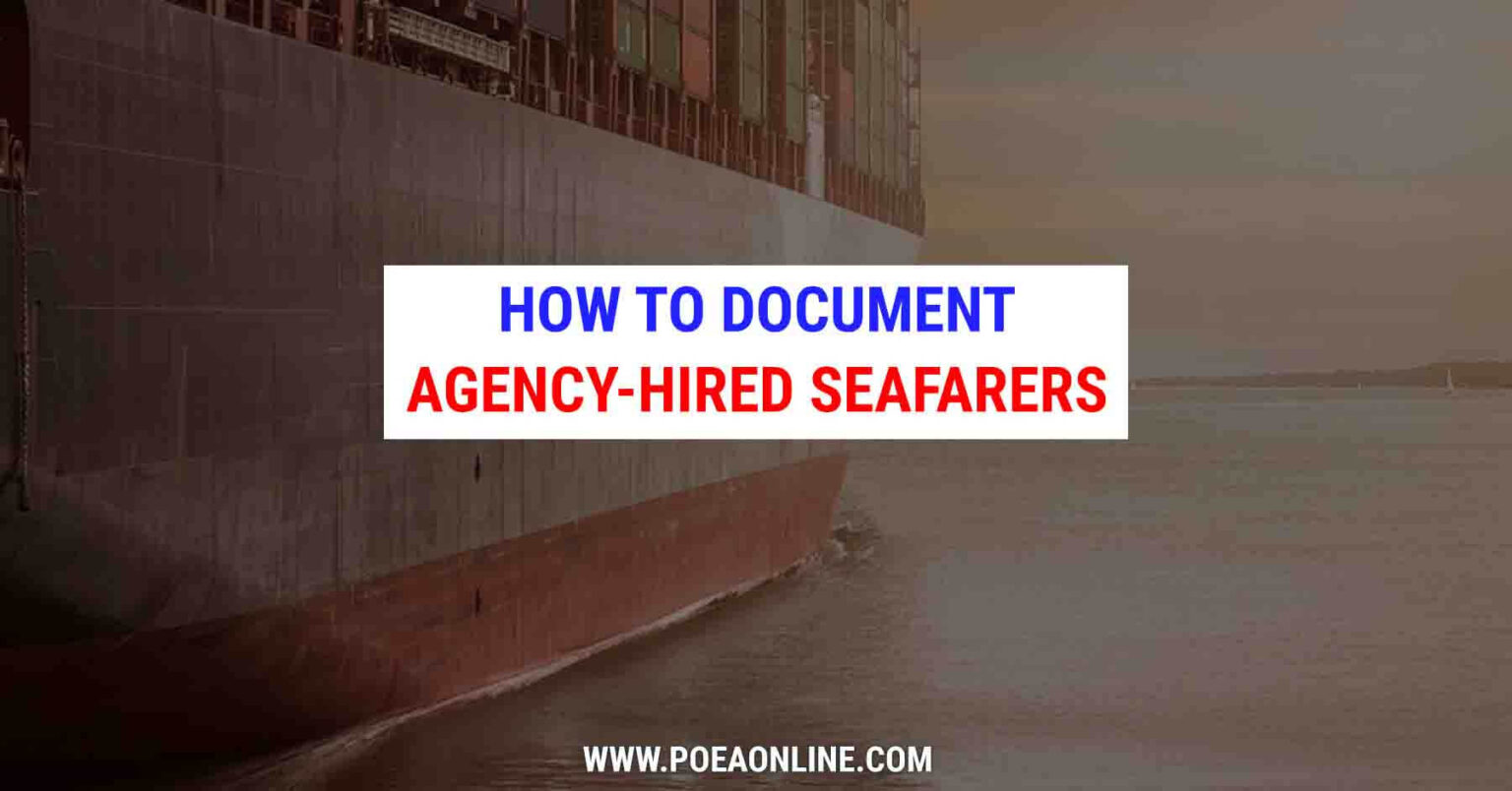 What Is Agency Hired Seafarers 